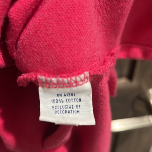 EUC Ralph Lauren Large Classic Fit Polo, Raspberry/Dark Pink - Picture 4 of 5